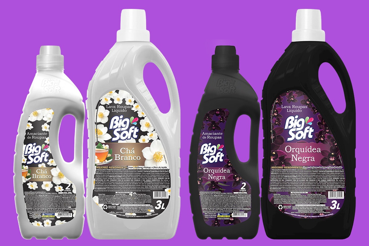 Lava Roupas e Amaciantes Big Soft