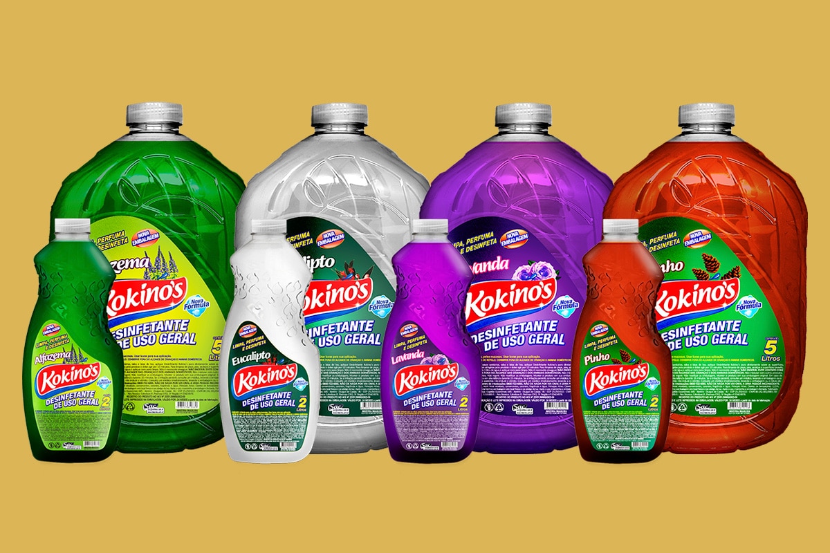 Desinfetantes Kokinos